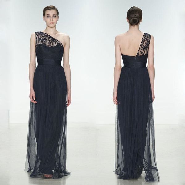 chic spain black formal evening dresses one shoulder pleats lace tulle long prom dress bridesmaid gowns african girls special occasion wear, Black;red
chic spain black formal evening dresses one shoulder pleats lace tulle long prom dress bridesmaid gowns african girls special occasion wear, Black;red