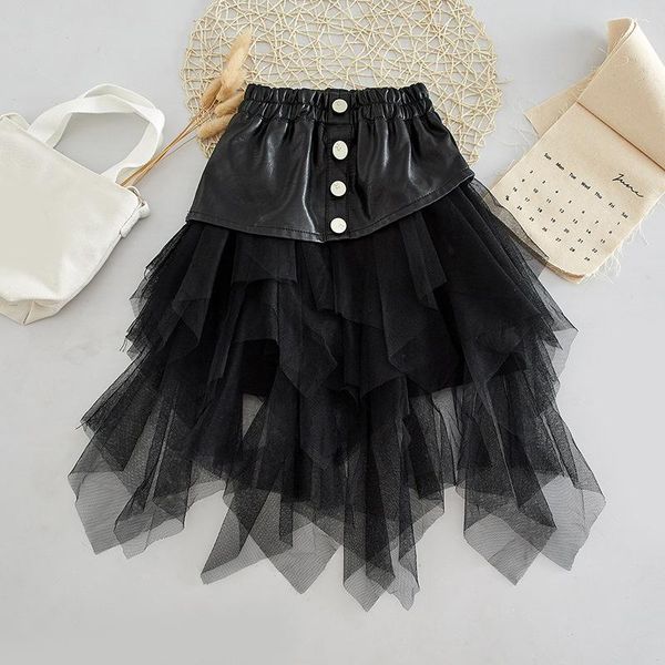 skirts children clothing 2021 girls brand kids mesh leather skirt stitching baby girl
skirts children clothing 2021 girls brand kids mesh leather skirt stitching baby girl