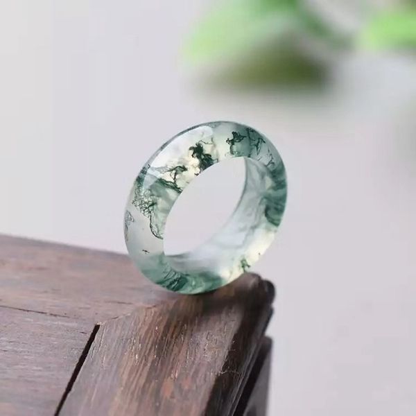 natural water grass agate ring moss agate chalcedony ring lovers men women rings natural stone real jade jewelry, Silver
natural water grass agate ring moss agate chalcedony ring lovers men women rings natural stone real jade jewelry, Silver