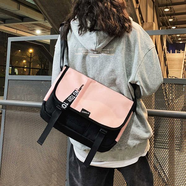 style msenger men's harajuku functional single shoulder women's work cloth postman bag student fashion versatile large
style msenger men's harajuku functional single shoulder women's work cloth postman bag student fashion versatile large