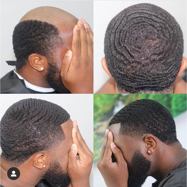 100% indian remy human hair 10mm weave toupee for men with breathable lace base 360 waves african american, Black
100% indian remy human hair 10mm weave toupee for men with breathable lace base 360 waves african american, Black