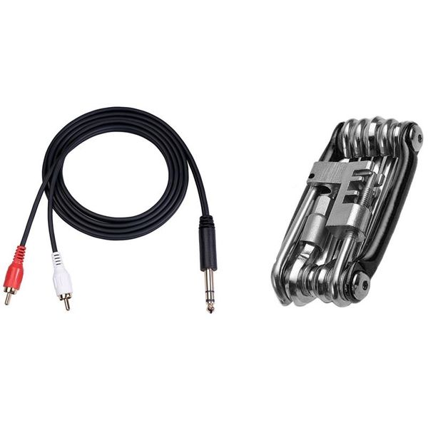 tools 11 in 1 bicycle sets bike multi repair wrench screwdriver steel folding & audio cable mixer 1.5meters
tools 11 in 1 bicycle sets bike multi repair wrench screwdriver steel folding & audio cable mixer 1.5meters