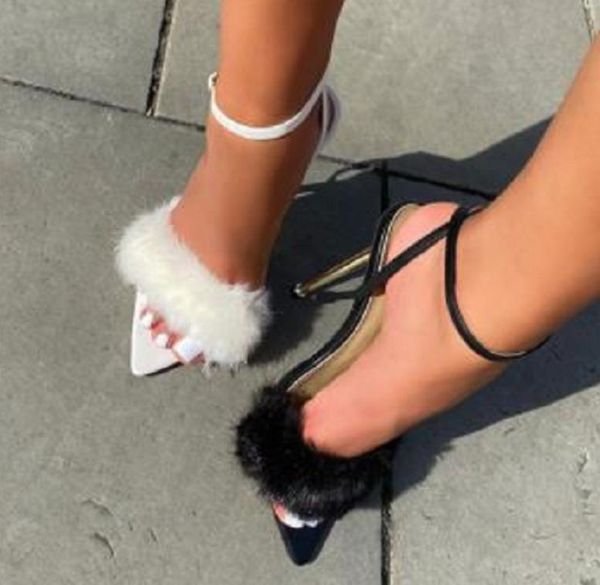 2021 summer female sandal large size sale of women's shoes fur heels buckle strap girls big stiletto new beige fashion comfort s, Black
2021 summer female sandal large size sale of women's shoes fur heels buckle strap girls big stiletto new beige fashion comfort s, Black