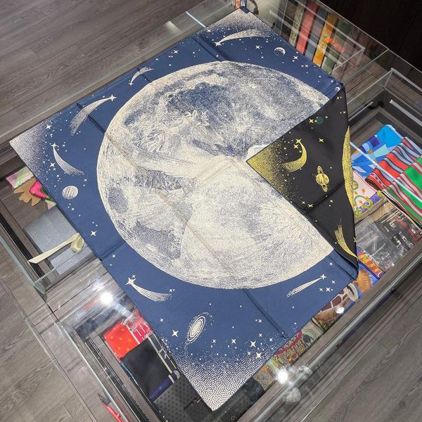 scarves 90cm 100% silk scarf double sided hand rolled edges design moonlight star brand square shawl women hijab bandana kerchief, Blue;gray
scarves 90cm 100% silk scarf double sided hand rolled edges design moonlight star brand square shawl women hijab bandana kerchief, Blue;gray