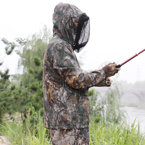 hunting sets summer ultra-thin bionic camouflage suit anti-mosquito fishing clothes tactical ghillie jacket pants set, Camo
hunting sets summer ultra-thin bionic camouflage suit anti-mosquito fishing clothes tactical ghillie jacket pants set, Camo