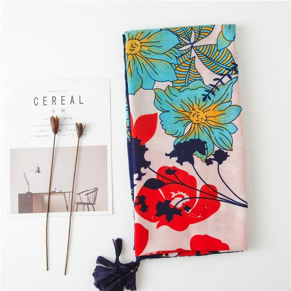 scarves sunscreen cape woman summer ethnic wind cotton silk scarf printed tassel thin gauze towel travel beach sunshade, Blue;gray
scarves sunscreen cape woman summer ethnic wind cotton silk scarf printed tassel thin gauze towel travel beach sunshade, Blue;gray
