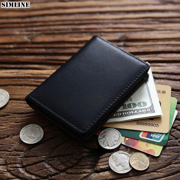 card holders 100% genuine leather holder wallet for men male cowhide vintage short small bifold business case bag coin purse, Brown;gray
card holders 100% genuine leather holder wallet for men male cowhide vintage short small bifold business case bag coin purse, Brown;gray