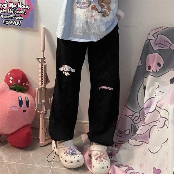 women's pants & capris black cartoon fashion girl harajuku cute amine female summer casual funny straight kawaii high street, Black;white
women's pants & capris black cartoon fashion girl harajuku cute amine female summer casual funny straight kawaii high street, Black;white