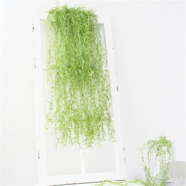 1pc 107cm artificial plants air grass ivy vine wall hanging fake leaves green plant ivy home wedding decor garden bar decorated
1pc 107cm artificial plants air grass ivy vine wall hanging fake leaves green plant ivy home wedding decor garden bar decorated