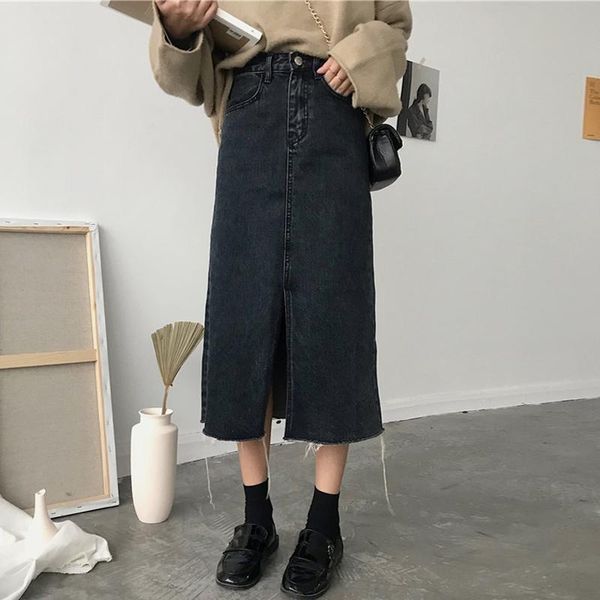 skirts mihoshop ulzzang korean korea women fashion clothing high waist denim basic cool skirt, Black
skirts mihoshop ulzzang korean korea women fashion clothing high waist denim basic cool skirt, Black