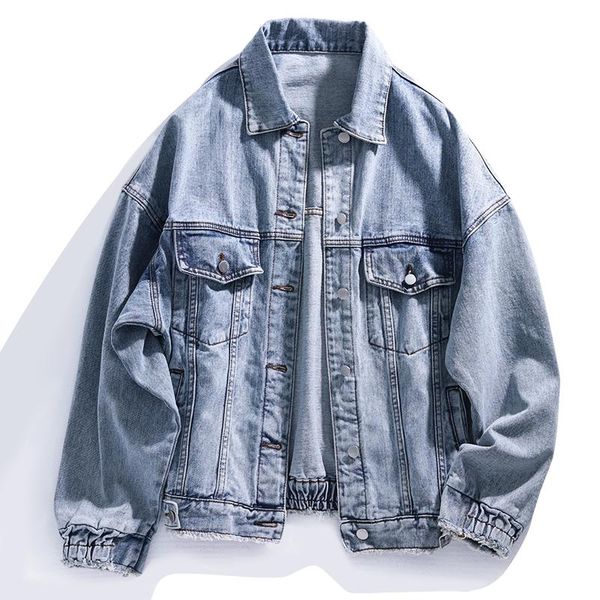 women's jackets 2021 spring korean frayed loose ladies denim jacket harajuku vintage casual jeans women student outerwear streetwear, Black;brown
women's jackets 2021 spring korean frayed loose ladies denim jacket harajuku vintage casual jeans women student outerwear streetwear, Black;brown