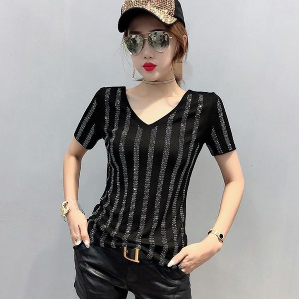 korean 2021 summer new diamonds tshirt women short sleeve backless women camiseta mujer tshirt woman office lady t95014, White
korean 2021 summer new diamonds tshirt women short sleeve backless women camiseta mujer tshirt woman office lady t95014, White