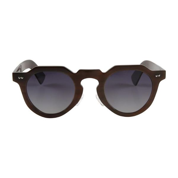 sunglasses classic rivets ultra thin light round optical eyeglasses frame arched key nose dark brown coffee horn polarized, White;black
sunglasses classic rivets ultra thin light round optical eyeglasses frame arched key nose dark brown coffee horn polarized, White;black