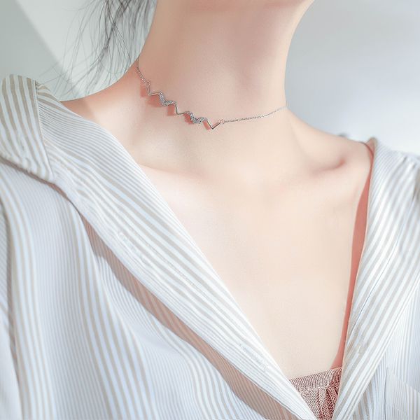 neck chain chain new tide female brief paragraph clavicle necklace clavicle web celebrity fashion necklace neck ornaments, Silver
neck chain chain new tide female brief paragraph clavicle necklace clavicle web celebrity fashion necklace neck ornaments, Silver