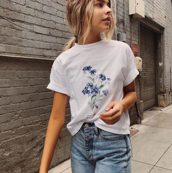 forget me not floral shirt botanical wildflower t-shirt inspired graphic tee aesthetic clothing women tees graphic hipster, White
forget me not floral shirt botanical wildflower t-shirt inspired graphic tee aesthetic clothing women tees graphic hipster, White