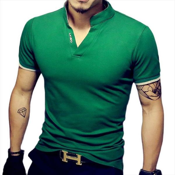 heat summer fashion boutique men polos solid color casual stand collar short sleeved polo shirts slim tee shirt m 5xl, White;black
heat summer fashion boutique men polos solid color casual stand collar short sleeved polo shirts slim tee shirt m 5xl, White;black