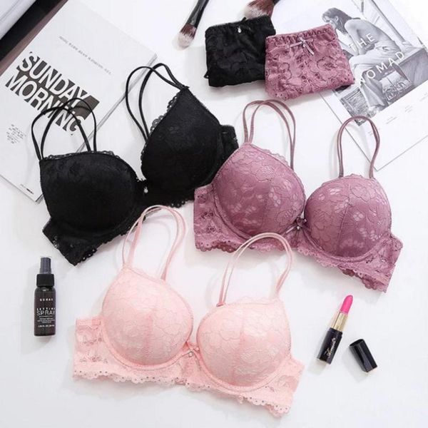 bras sets push up bra set brand deep v brassiere thick cotton women underwear lace embroidery flowers lingerie a b c d cup, Red;black
bras sets push up bra set brand deep v brassiere thick cotton women underwear lace embroidery flowers lingerie a b c d cup, Red;black