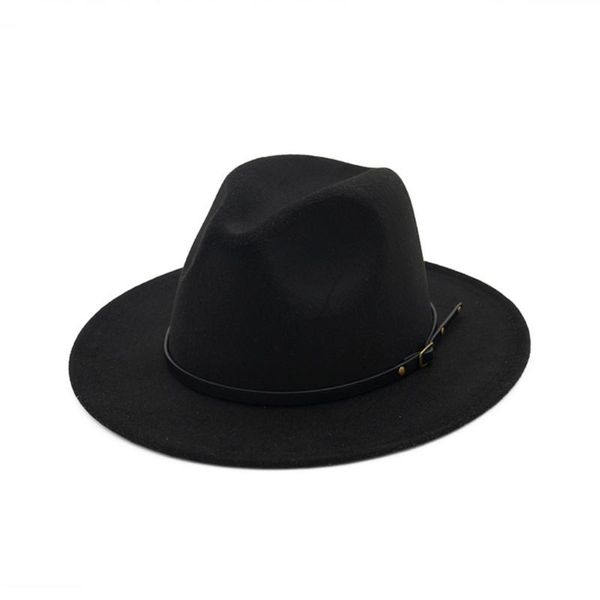 stingy brim hats woolen felt fedoras winter autumn women hat classic wide solid color belt buckle fedora #p2, Blue;gray
stingy brim hats woolen felt fedoras winter autumn women hat classic wide solid color belt buckle fedora #p2, Blue;gray