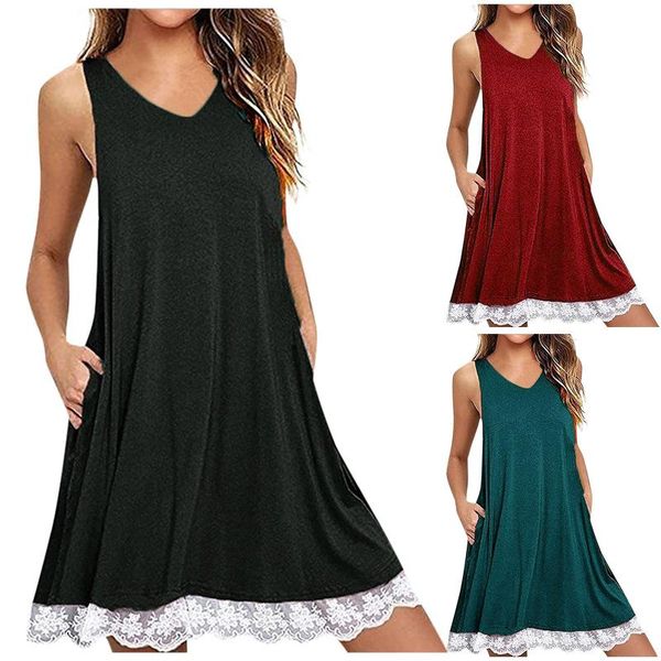 casual dresses womens summer plus size short sleeves midi swing t-shirt dress plain solid color crew neck loose pullover tunic, Black;gray
casual dresses womens summer plus size short sleeves midi swing t-shirt dress plain solid color crew neck loose pullover tunic, Black;gray