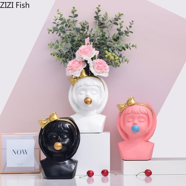vases european style bubble girl flower for homes home room decoration creative resin art crafts weddings
vases european style bubble girl flower for homes home room decoration creative resin art crafts weddings
