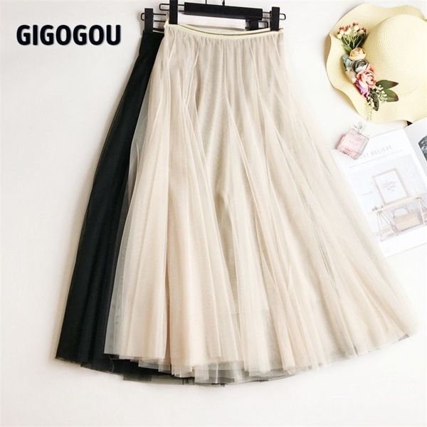 gigogou summer mesh women pleated skirt solid high waist a line tulle skirts chic long maxi tutu skirt holiday beach tulle skirt 210310, Black
gigogou summer mesh women pleated skirt solid high waist a line tulle skirts chic long maxi tutu skirt holiday beach tulle skirt 210310, Black