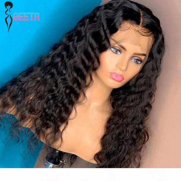 geeta deep wave closure wig 180% 4x4 lace front human hair wigs bleached knots malaysian deep curly lace frontal wig for women, Black;brown
geeta deep wave closure wig 180% 4x4 lace front human hair wigs bleached knots malaysian deep curly lace frontal wig for women, Black;brown