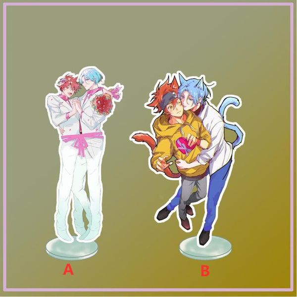 keychains anime stand sk8 the infinity kyan reki hasegawa langa acrylic figure display deskdecoration 15cm, Silver
keychains anime stand sk8 the infinity kyan reki hasegawa langa acrylic figure display deskdecoration 15cm, Silver