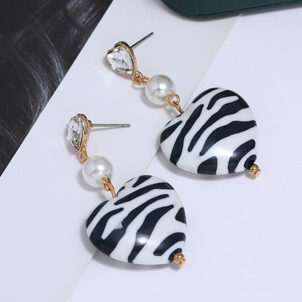 dangle & chandelier fashion geometric heart zebra pattern drop earrings for women crystal cute romantic lady elegant earring jewelry gifts, Silver
dangle & chandelier fashion geometric heart zebra pattern drop earrings for women crystal cute romantic lady elegant earring jewelry gifts, Silver
