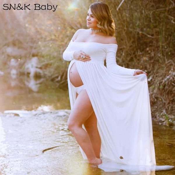 maternity dresses for po shoot tailing pregnancy dress pography props maxi gown pregnant women clothes, White
maternity dresses for po shoot tailing pregnancy dress pography props maxi gown pregnant women clothes, White