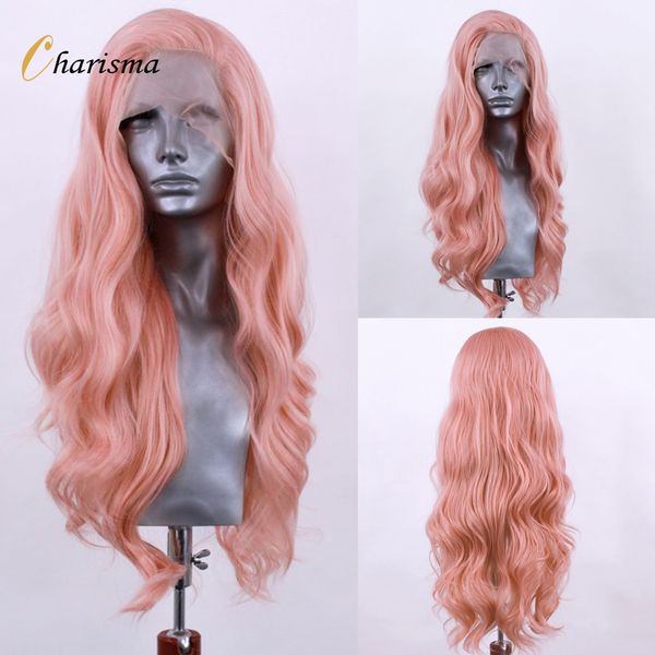 costume accessories 26 inches long body wave lace front wig part pink wigs for women heat resistant fiber hair lace wigs codplay, Silver
costume accessories 26 inches long body wave lace front wig part pink wigs for women heat resistant fiber hair lace wigs codplay, Silver
