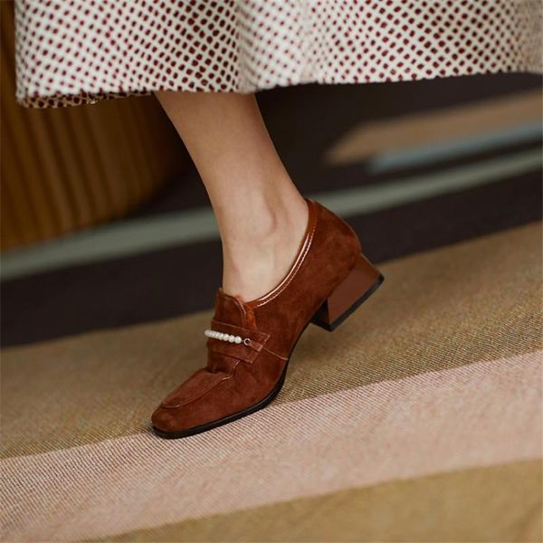 boots ins winter women pearl decoration wool shoes square toe chunky heel slip-on warm for commuting all-match, Black
boots ins winter women pearl decoration wool shoes square toe chunky heel slip-on warm for commuting all-match, Black