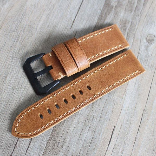 watch bands brown cow leather handmade strap 20mm 22mm 24m fit for pam, Black;brown
watch bands brown cow leather handmade strap 20mm 22mm 24m fit for pam, Black;brown