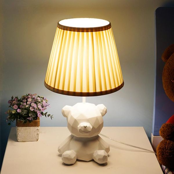 european modern bear white blue pink resin table lamp for living room children's room bedroom bedside lamp home decorative lamps
european modern bear white blue pink resin table lamp for living room children's room bedroom bedside lamp home decorative lamps