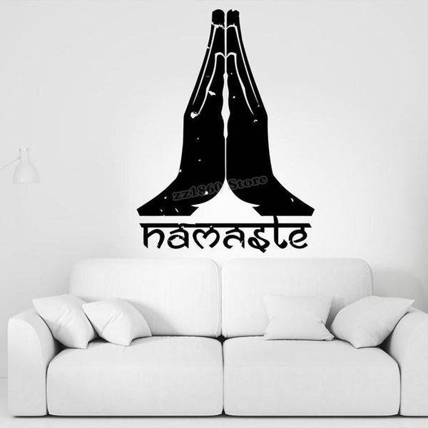 wall stickers namaste decal buddha yoga sticker namaskar decor design mural living room b608
wall stickers namaste decal buddha yoga sticker namaskar decor design mural living room b608