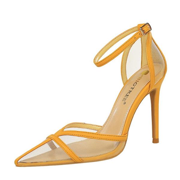 2021 women 10cm high heels wedding bridal yellow sandals lady stripper mesh nude party sandles luxury summer shoes k0364, Black
2021 women 10cm high heels wedding bridal yellow sandals lady stripper mesh nude party sandles luxury summer shoes k0364, Black