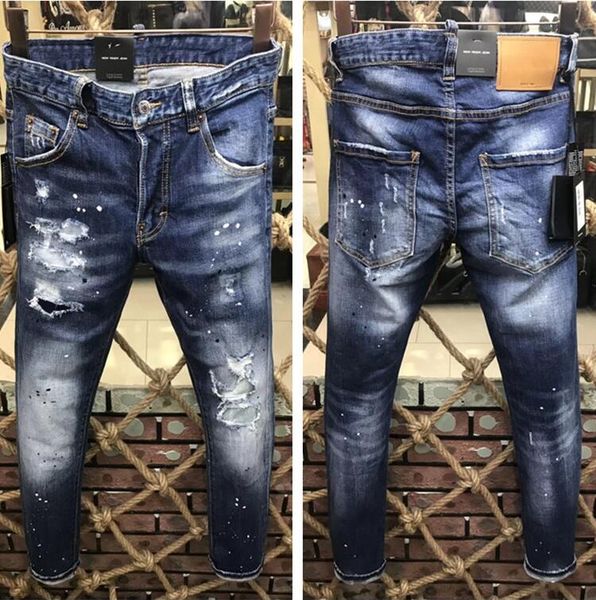 2021 fashion jeans for men brand men's denim jean denim pencil pants holes jeans zipper men slim pants trousers biker jeans, Blue
2021 fashion jeans for men brand men's denim jean denim pencil pants holes jeans zipper men slim pants trousers biker jeans, Blue