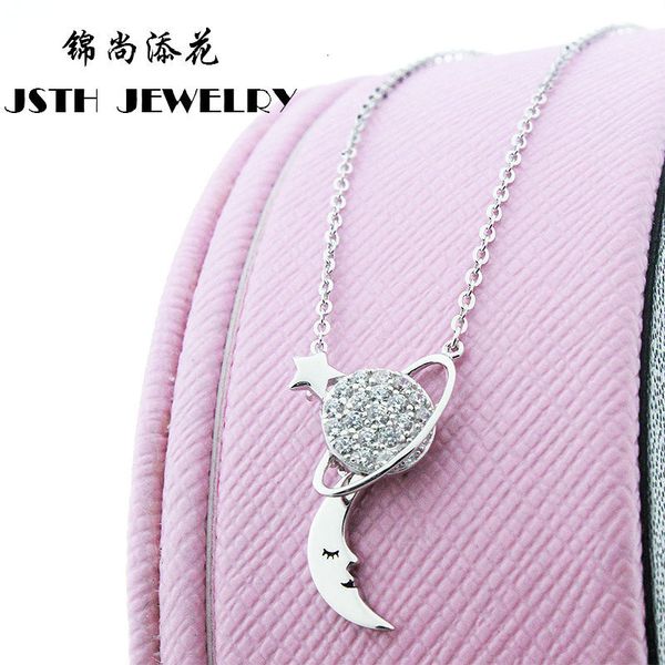 necklace s925 silver dream universe star moon net red ins women's simple design
necklace s925 silver dream universe star moon net red ins women's simple design