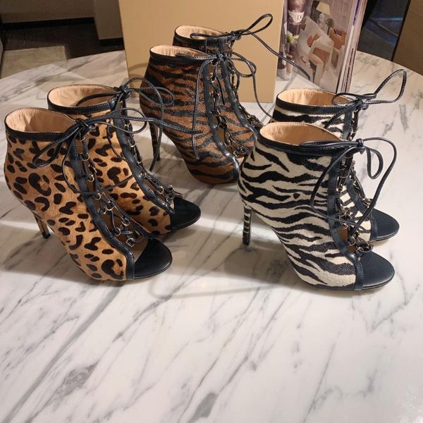 sandals women's cross strap breathable leopard open-toes stiletto heels ladies shoes lace genuine leather zapatos de mujer, Black
sandals women's cross strap breathable leopard open-toes stiletto heels ladies shoes lace genuine leather zapatos de mujer, Black