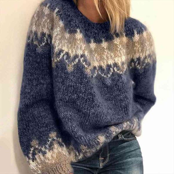 autumn o-neck knitted sweater women vintage patchwork long sleeve pullovers womens oversized sweater loose jumpers, White;black
autumn o-neck knitted sweater women vintage patchwork long sleeve pullovers womens oversized sweater loose jumpers, White;black