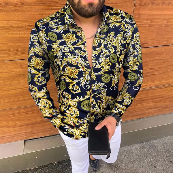 men's casual shirts european american clothing fashion party printed shirt single-breasted cardigan long sleeve men, White;black
men's casual shirts european american clothing fashion party printed shirt single-breasted cardigan long sleeve men, White;black