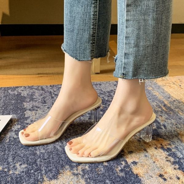 new women sandals pvc jelly crystal heel transparent clear high heels summer pumps shoes gladiator sandalias mujer, Black
new women sandals pvc jelly crystal heel transparent clear high heels summer pumps shoes gladiator sandalias mujer, Black
