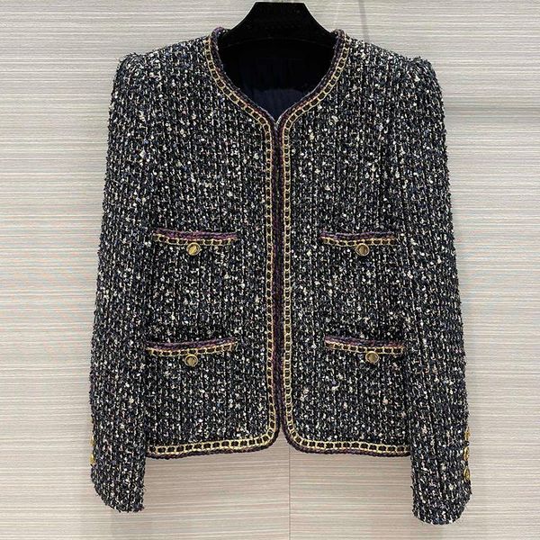 women's jackets fashion sequins hand-crochet border soft tweed jacket women coat puff shoulder button pocket outerwear lady 202, Black;brown
women's jackets fashion sequins hand-crochet border soft tweed jacket women coat puff shoulder button pocket outerwear lady 202, Black;brown