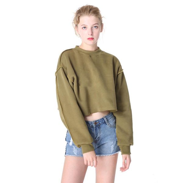 short pullover new autumn winter thick coat velour loose womens sweatshirt solid casual lady loose long sleeve big size, Black
short pullover new autumn winter thick coat velour loose womens sweatshirt solid casual lady loose long sleeve big size, Black