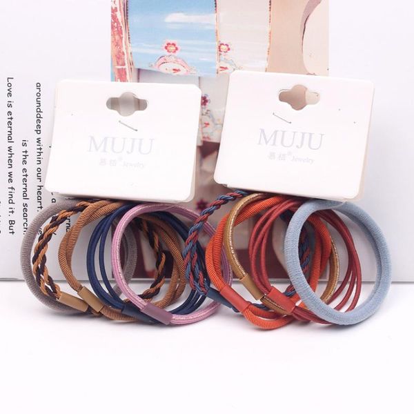 5 /set hair ties elastic hair band durability bands for girls ties high elasticity fashion korea new accessory, Slivery;white
5 /set hair ties elastic hair band durability bands for girls ties high elasticity fashion korea new accessory, Slivery;white