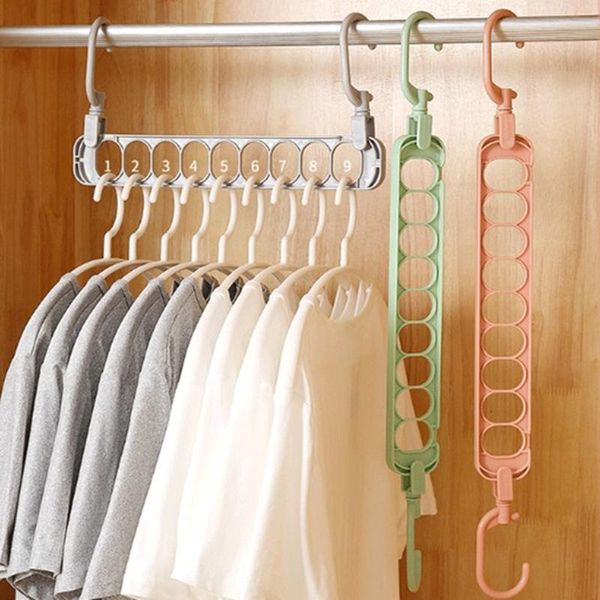 hangers & racks 9 hole double hook plastic circle clothes hanger storage support scarf drying magic multi-port space saving
hangers & racks 9 hole double hook plastic circle clothes hanger storage support scarf drying magic multi-port space saving