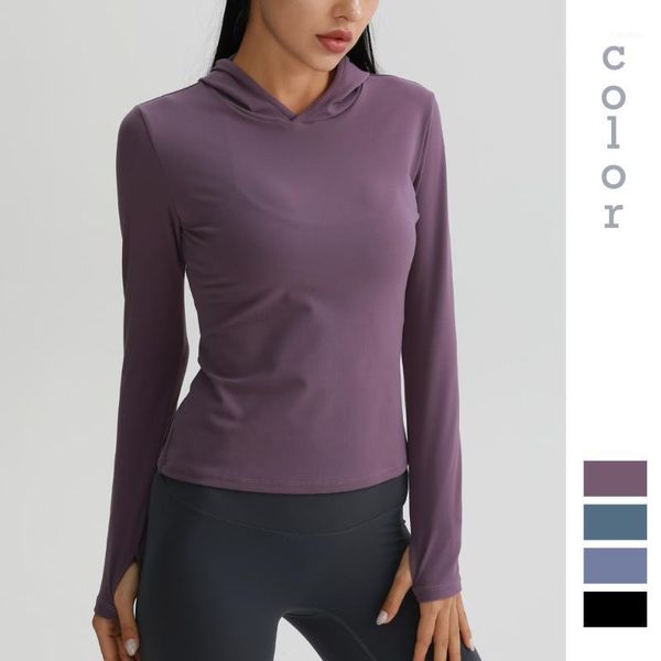 moonglade gym leggings yoga sports long-sleeve fitness clothes autumn winter women hooded slim solid coolor outfit
moonglade gym leggings yoga sports long-sleeve fitness clothes autumn winter women hooded slim solid coolor outfit