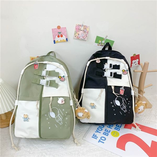 summer fashion women's backpack nylon casual school bags for girls large-capacity waterproof travel
summer fashion women's backpack nylon casual school bags for girls large-capacity waterproof travel