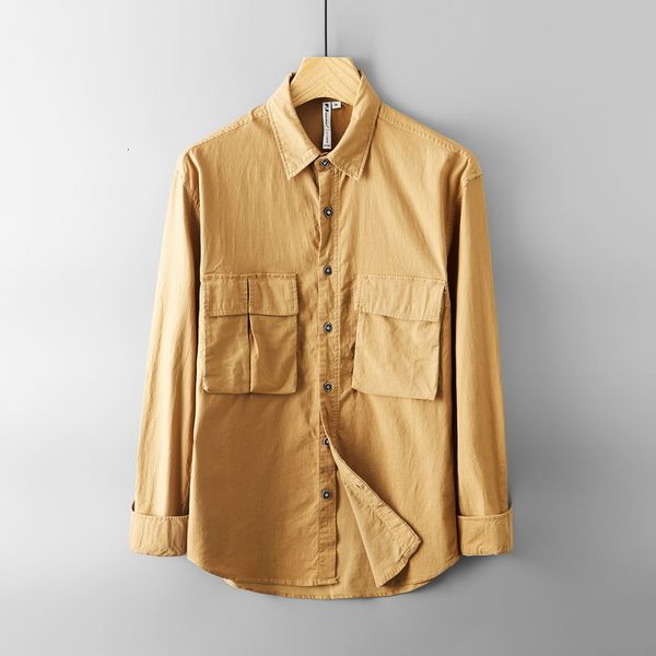 2021 autumn new casual loose long sleeve pocket cotton jackets for men fashion solid jacket male chemise 20rd, Black;brown
2021 autumn new casual loose long sleeve pocket cotton jackets for men fashion solid jacket male chemise 20rd, Black;brown
