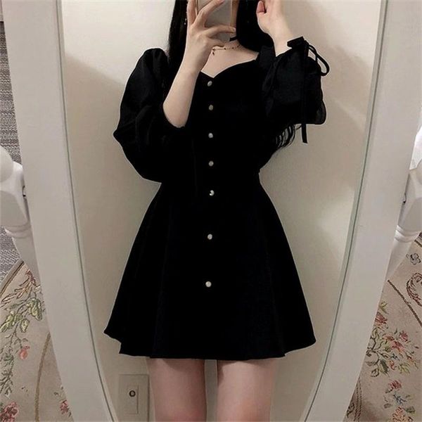 casual dresses women long sleeve off-shoulder solid french retro style fashion elegant sweet mini party night date drawstring ulzzang, Black;gray
casual dresses women long sleeve off-shoulder solid french retro style fashion elegant sweet mini party night date drawstring ulzzang, Black;gray