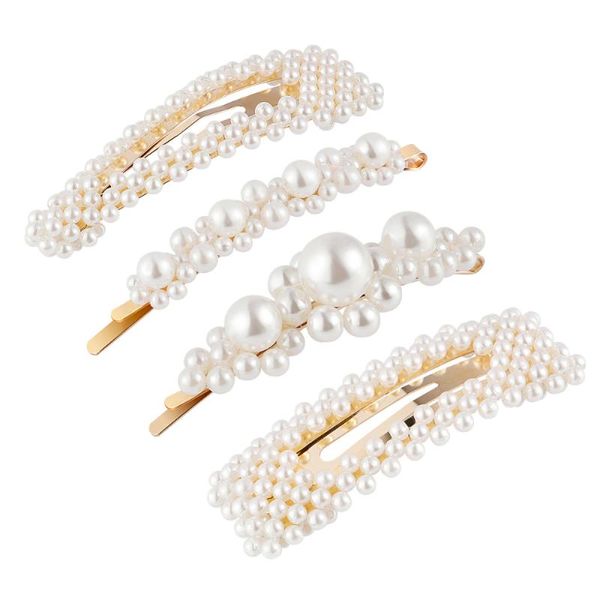 lurrose 4pcs fashion simple hair clips fresh pearl hair barrettes bobby pin for ladies and girls
lurrose 4pcs fashion simple hair clips fresh pearl hair barrettes bobby pin for ladies and girls